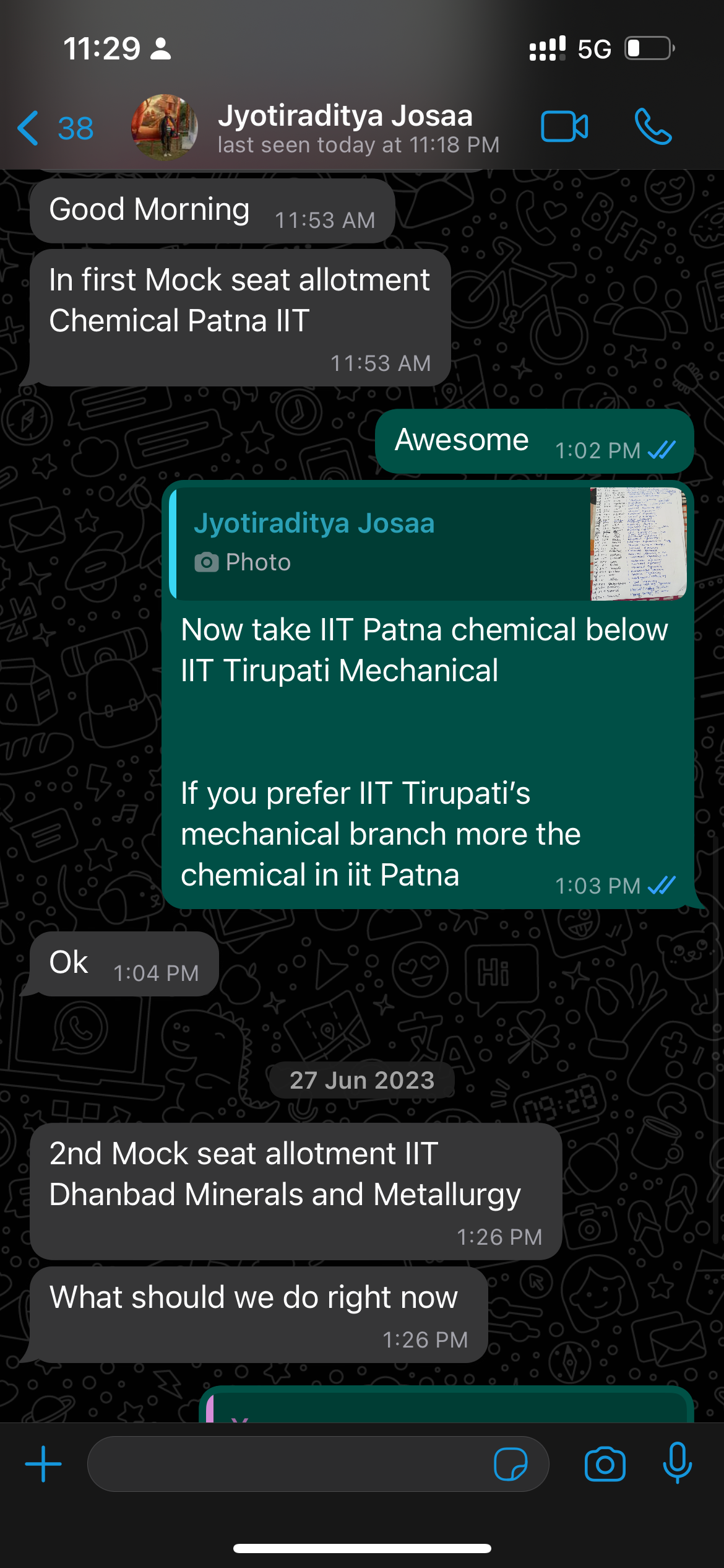 Student got IIT Patna - Career Margdarshan